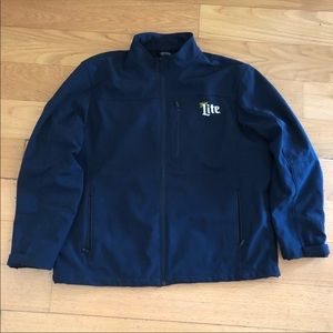 Miller Lite water proof jacket